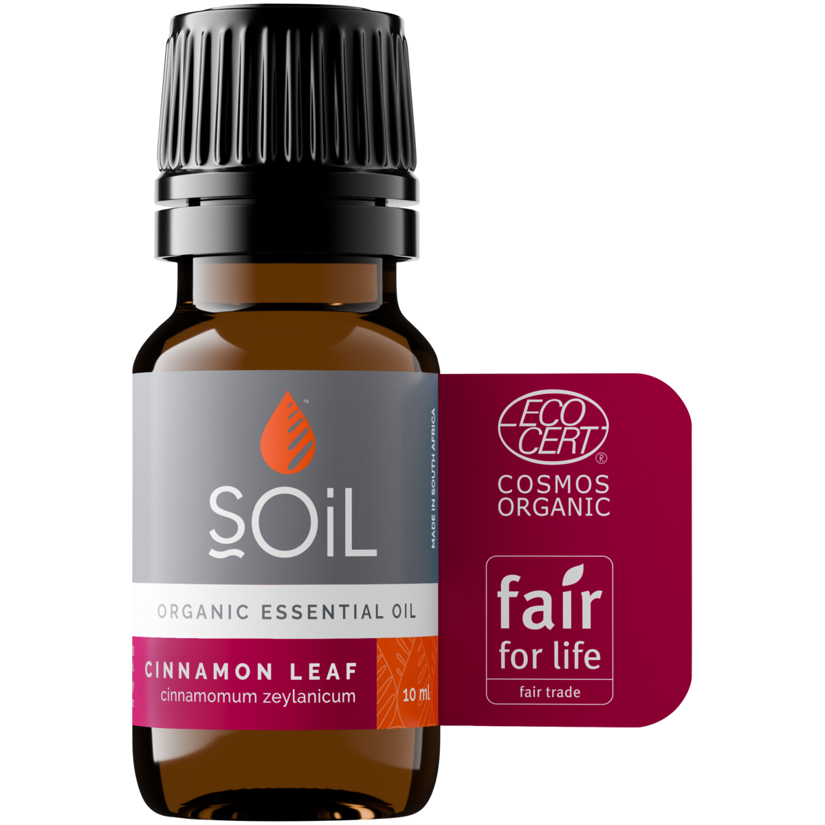 Organic Cinnamon Leaf Essential Oil (Cinnamoumm Zeylanicum) 10ml