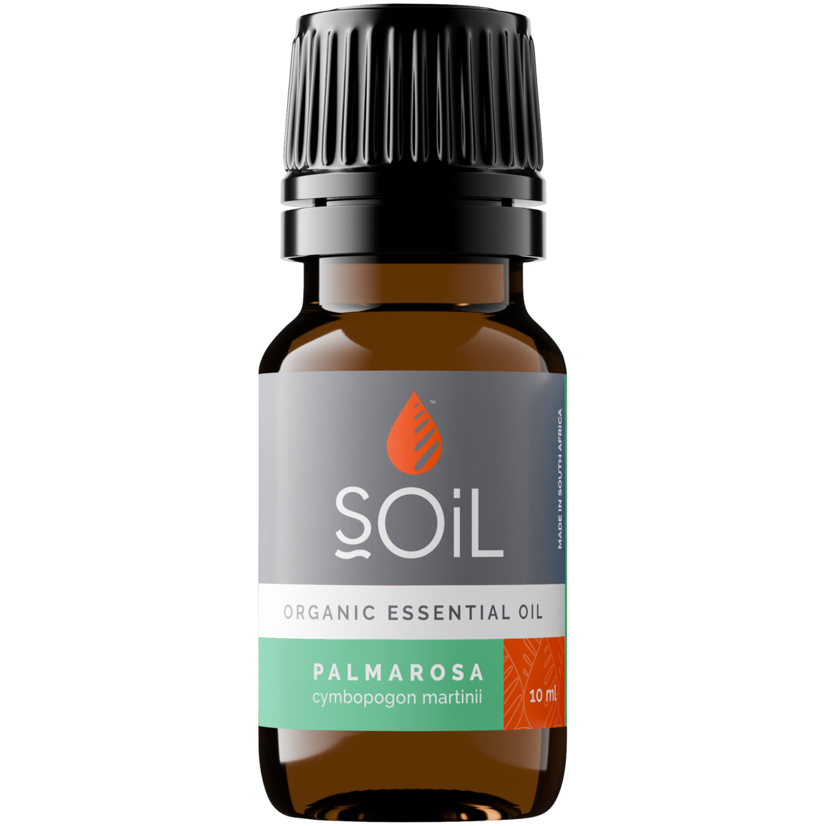 Organic Palmarosa Essential Oil (Cymbopogon Martini) 10ml